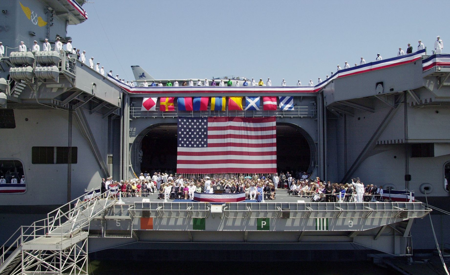 2003: USS Ronald Reagan